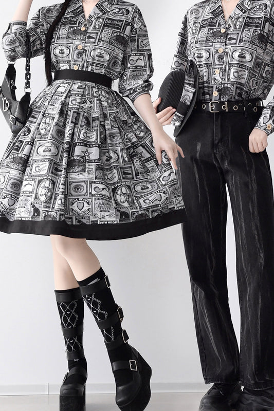 Antique Labels ブラウス【Miss Cube】