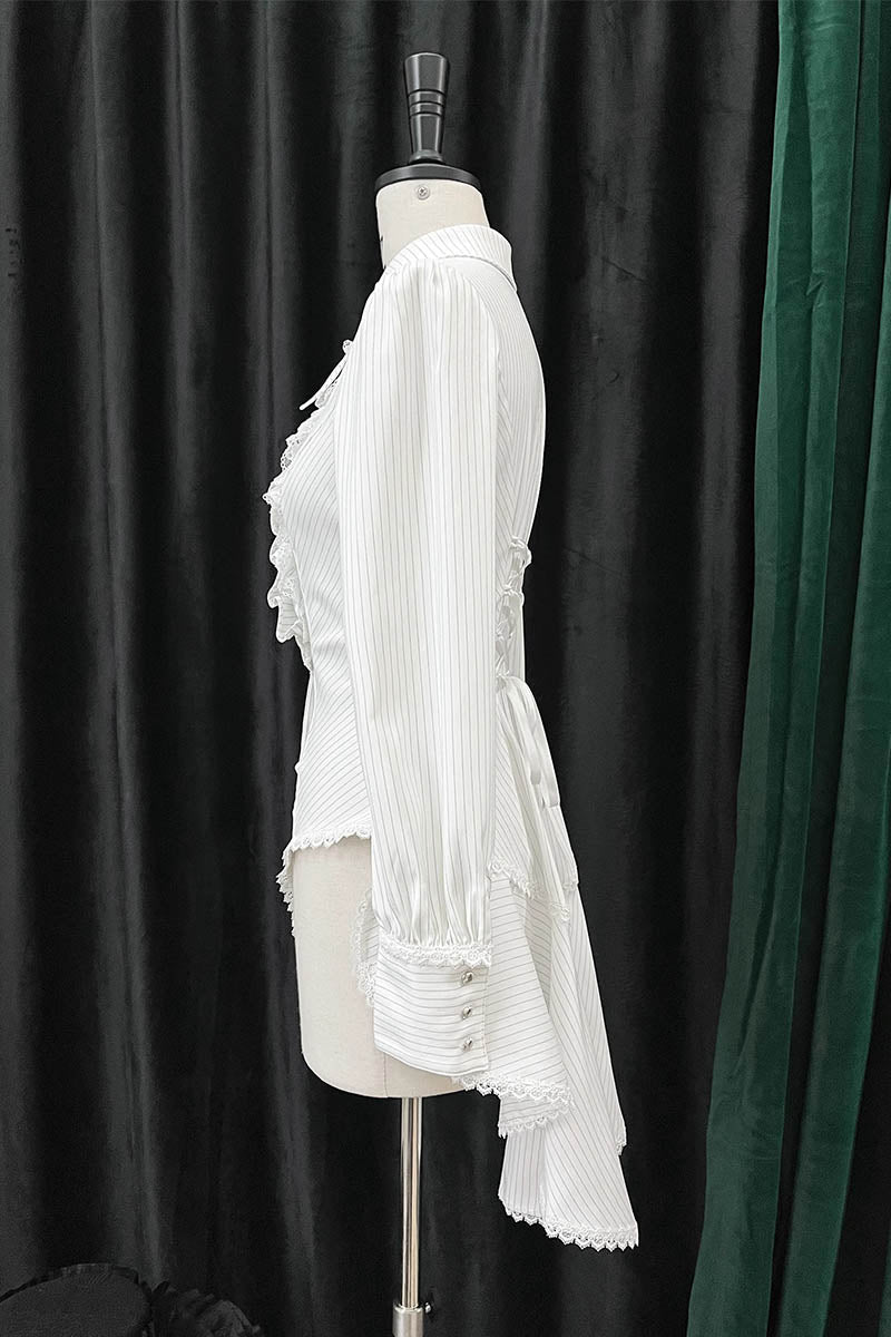 [Pre-orders open until June 26th] Cold meal Blouse (Long Sleeves, Long Length) [Little Dipper]