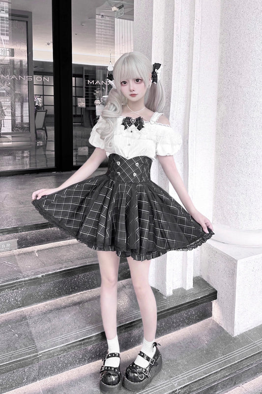 十六夜 トップス・スカート【胡桃木JK】