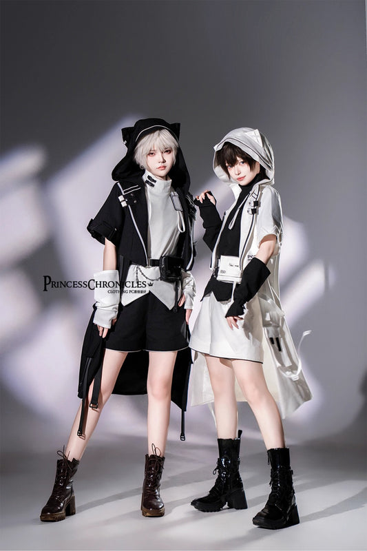 白猫 -Dark Night- トップス・マント【princess Chronicles】