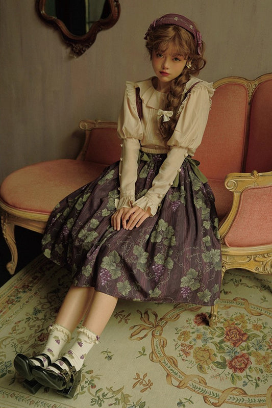 【受注予約~8/7】ロワールのブドウ園5.0 ブラウス【仲夏物語】