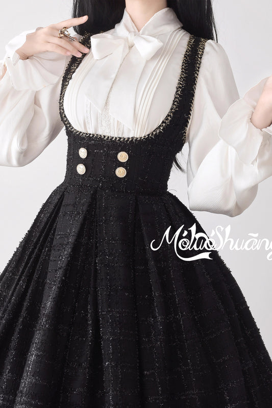 [Pre-orders available until September 10th] Twilight Library Blouse (with ribbon) [Maro Twins]