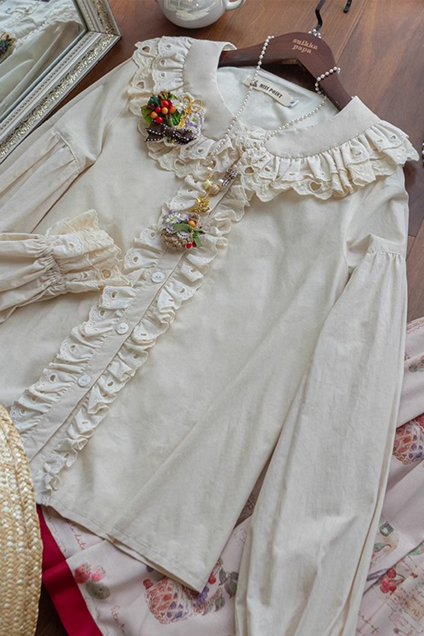 【受注予約~9/17】Grass art collection ブラウス【Miss Cube】