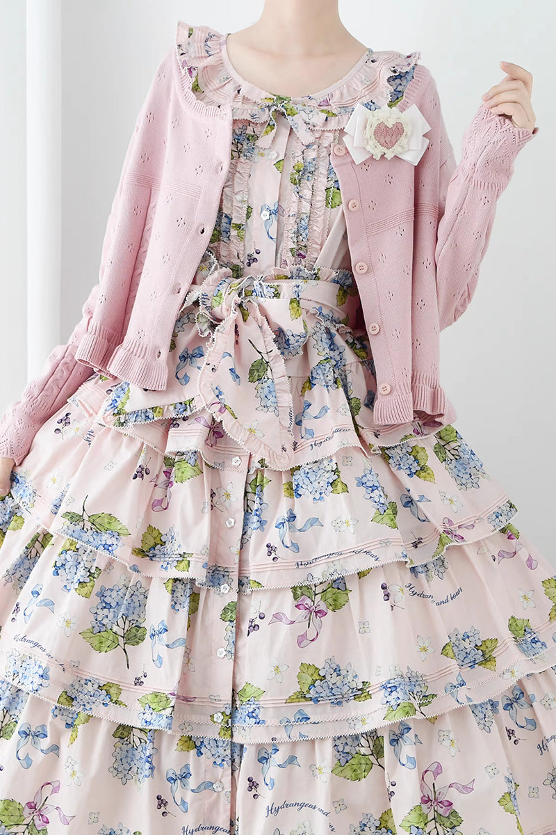 ラウンドネックニットトップス【MIST】