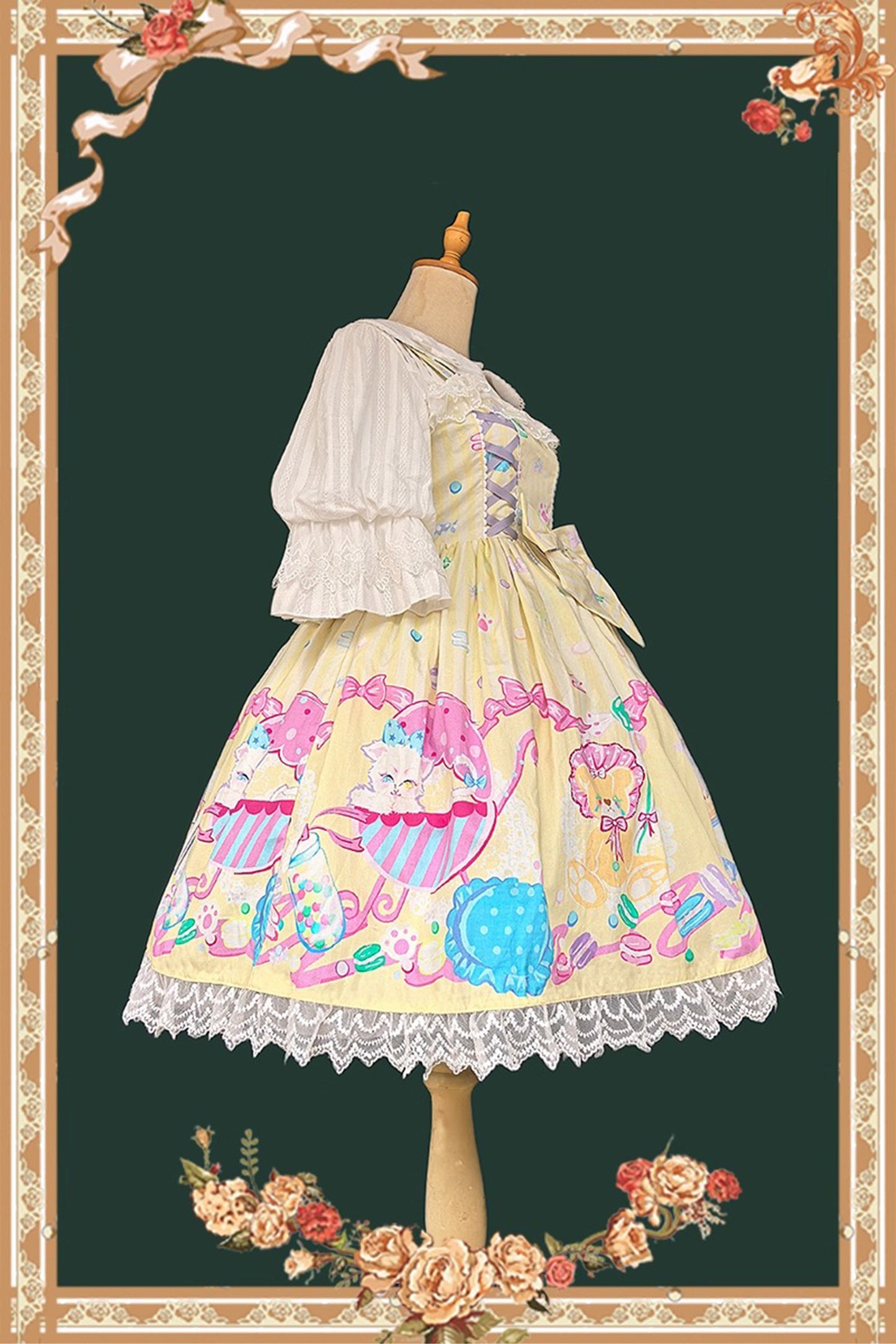 Macarons Dolly House ブラウス【Infanta】