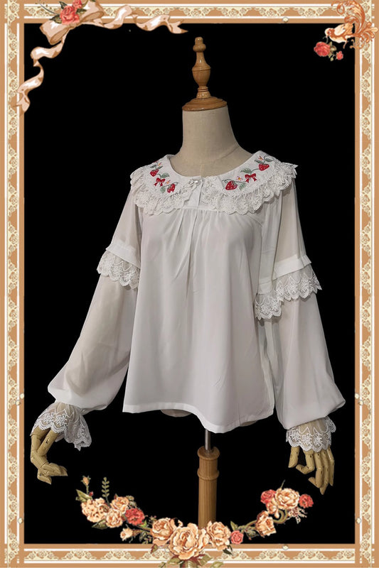 Strawberry Chef ブラウス【Infanta】