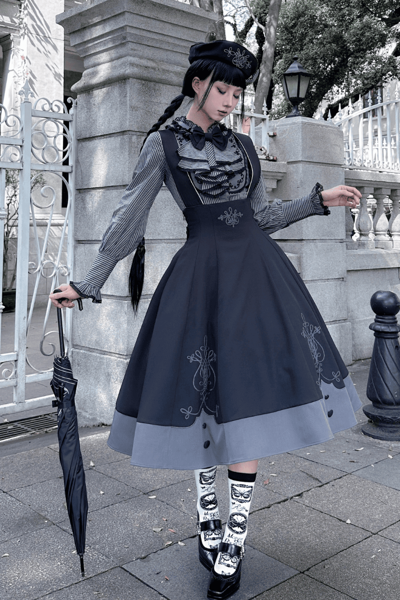 【受注予約~10/7】Laiya Academy ブラウス【iris de nuit】