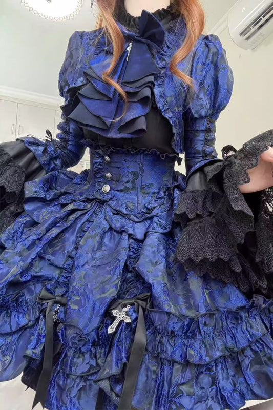 【受注予約~11/20】十字夜曲 ブラウス【IS ME洋装】