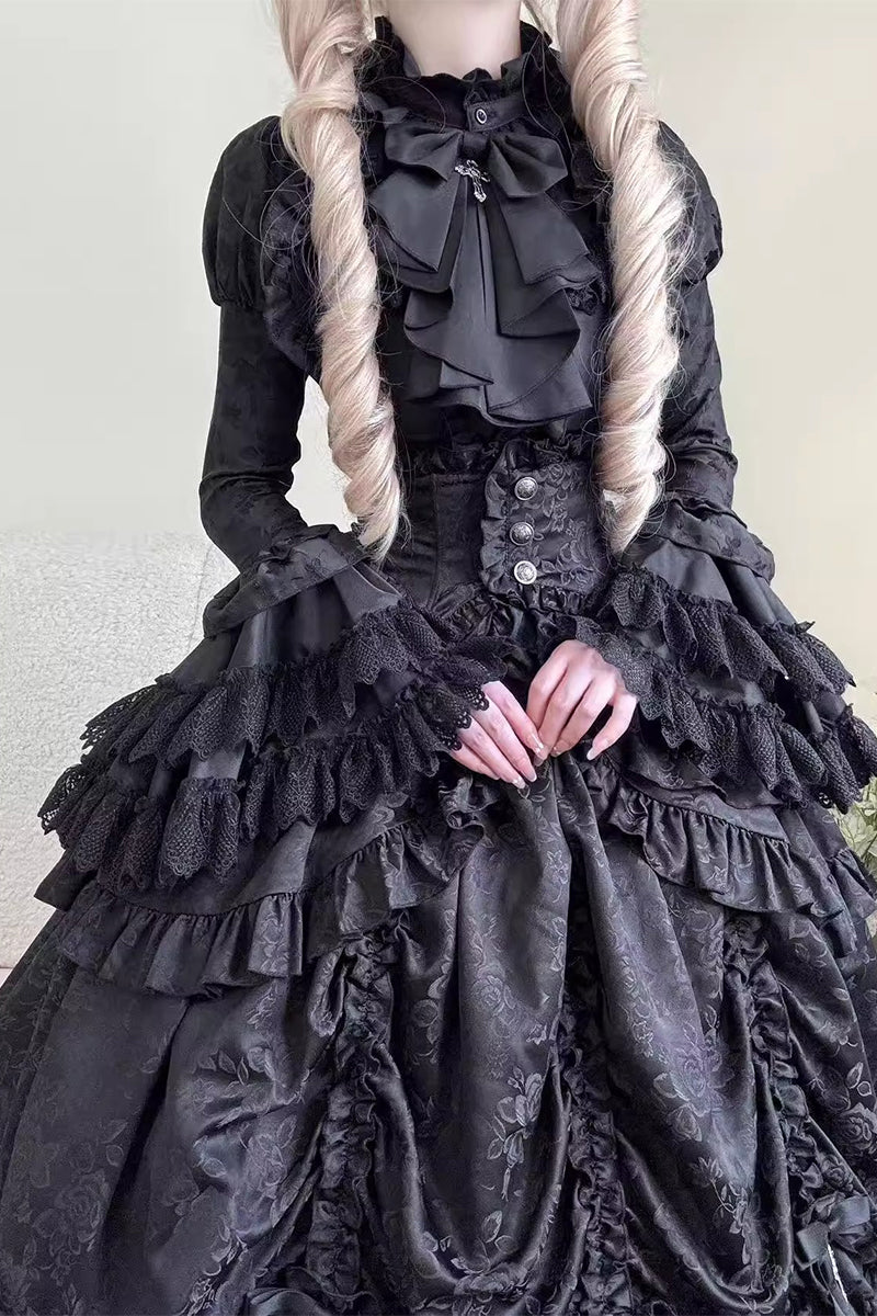 【受注予約~11/20】十字夜曲 ブラウス【IS ME洋装】