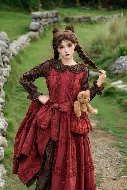 【受注予約~10/27】Warm Sun Palette ブラウス【暖屿洋装】