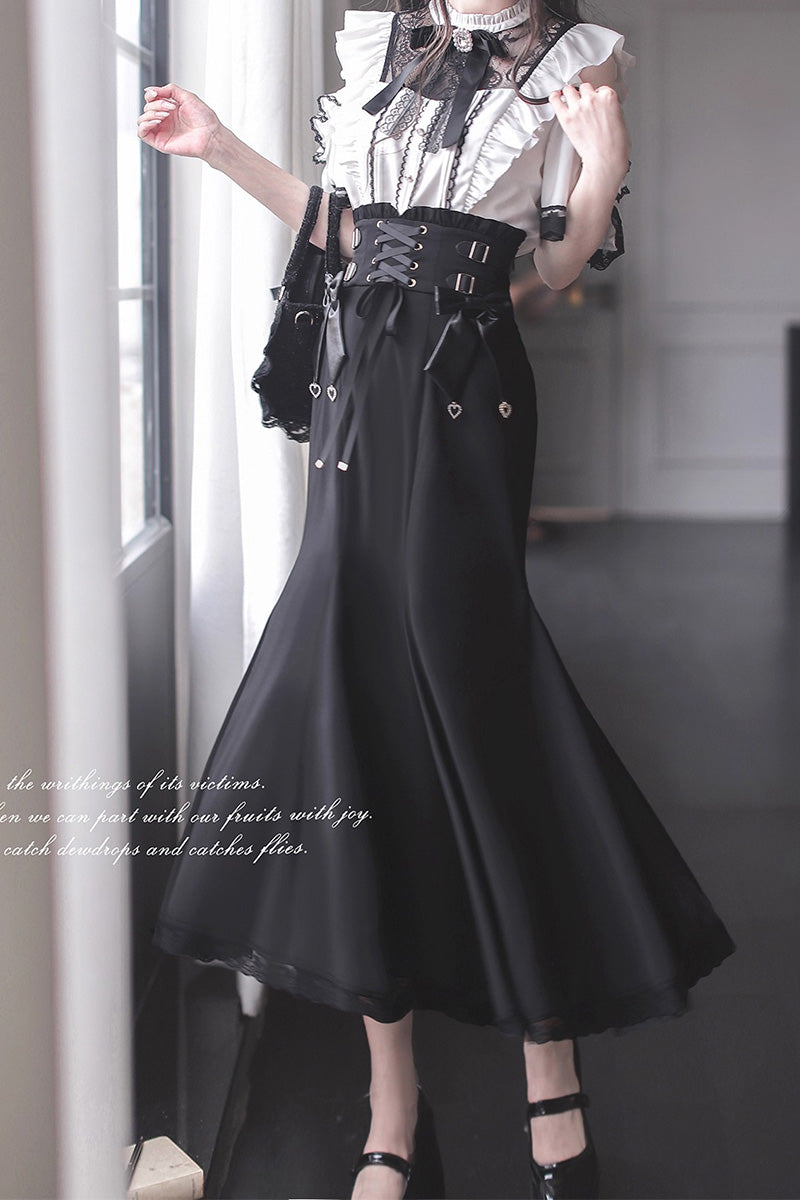 千鶴 トップス・スカート【胡桃木JK】