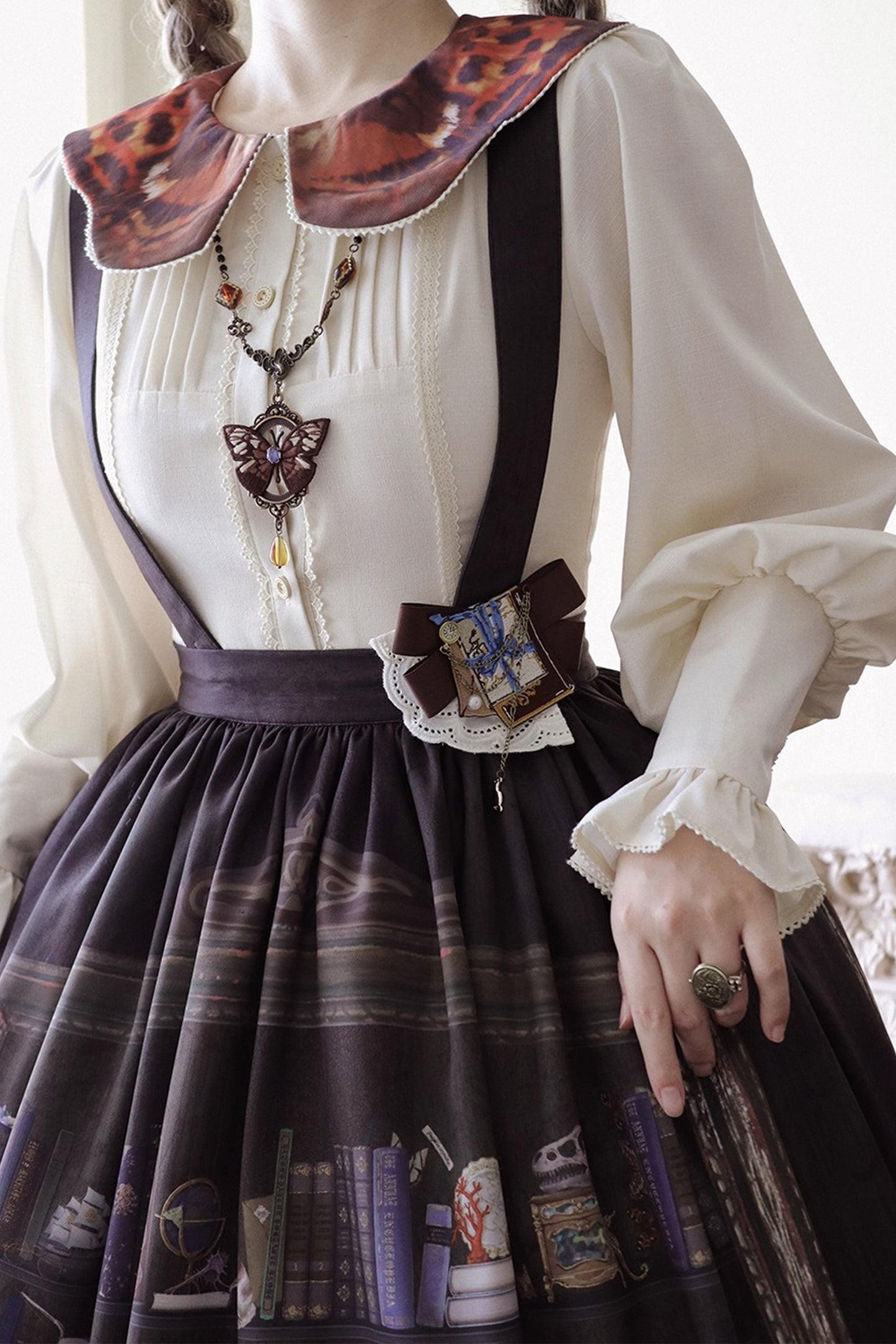 【受注予約~11/6】German Bookshelf ブラウス【Miss Point】