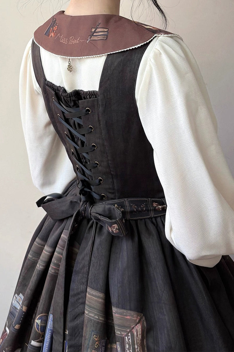 【受注予約~11/6】German Bookshelf ブラウス【Miss Point】