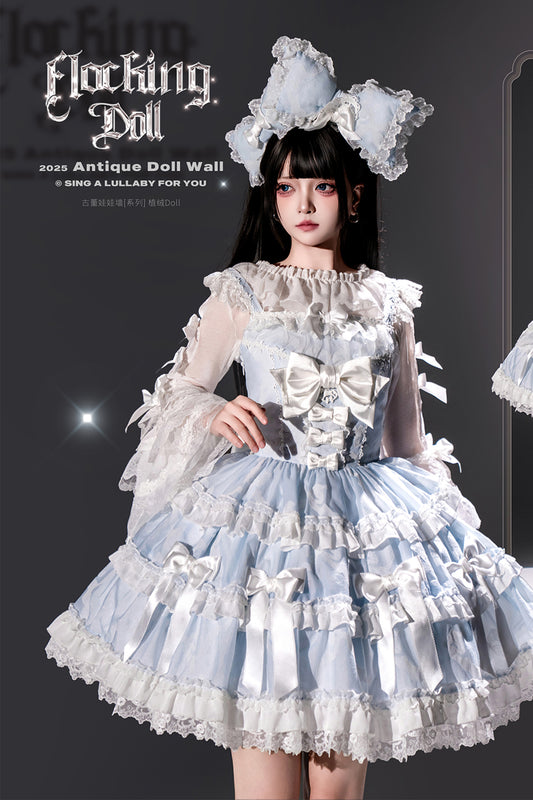 Antique Doll Wall Flocking Doll トップス【Lullaby】