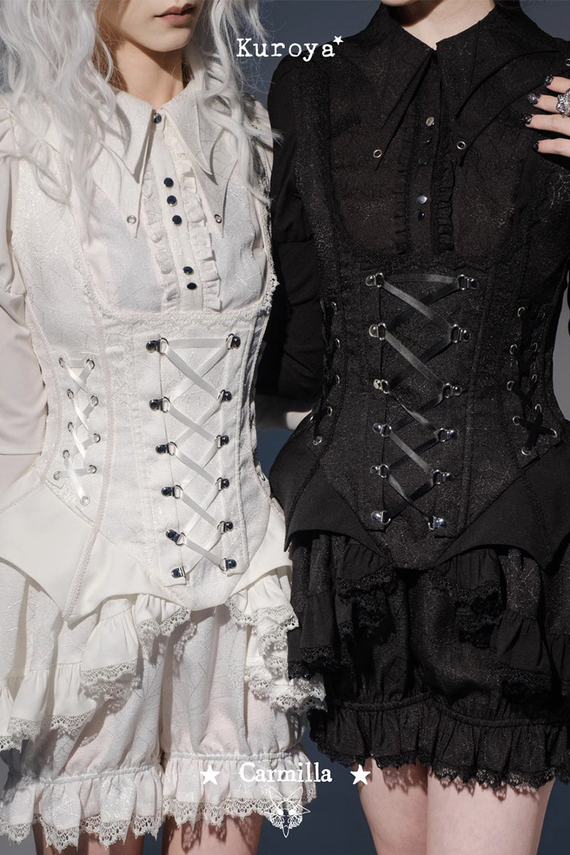 【受注予約~11/19】Camilla ブラウス・ベスト【Kuroya】