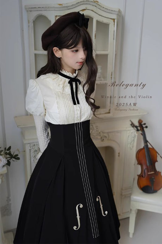 【受注予約~11/18】Winnie and the Violin ブラウス【Beleganty】