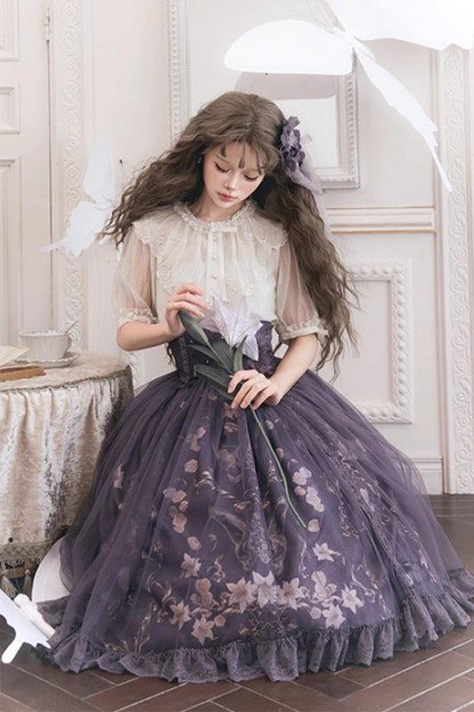 【受注予約~11/20】Butterfly Bone 2.0 ブラウス・スカート【NyaNya】