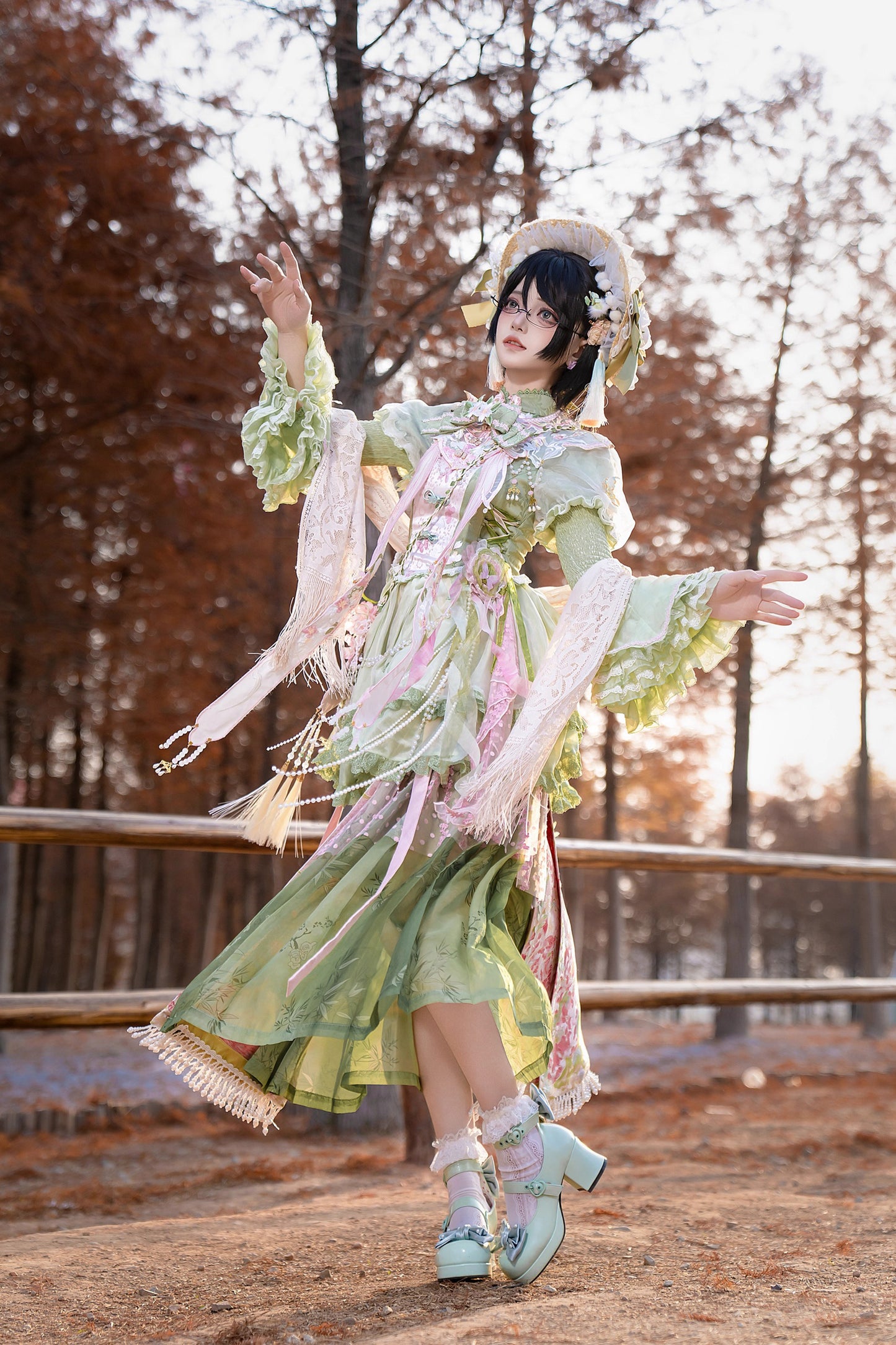 Peach Blossom チャイナフルセット【YourHighness】