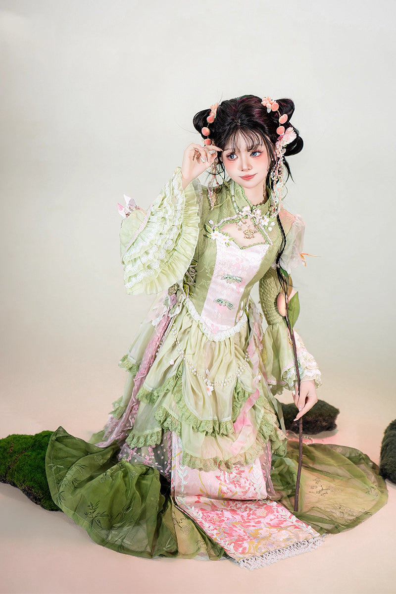 Peach Blossom チャイナフルセット【YourHighness】