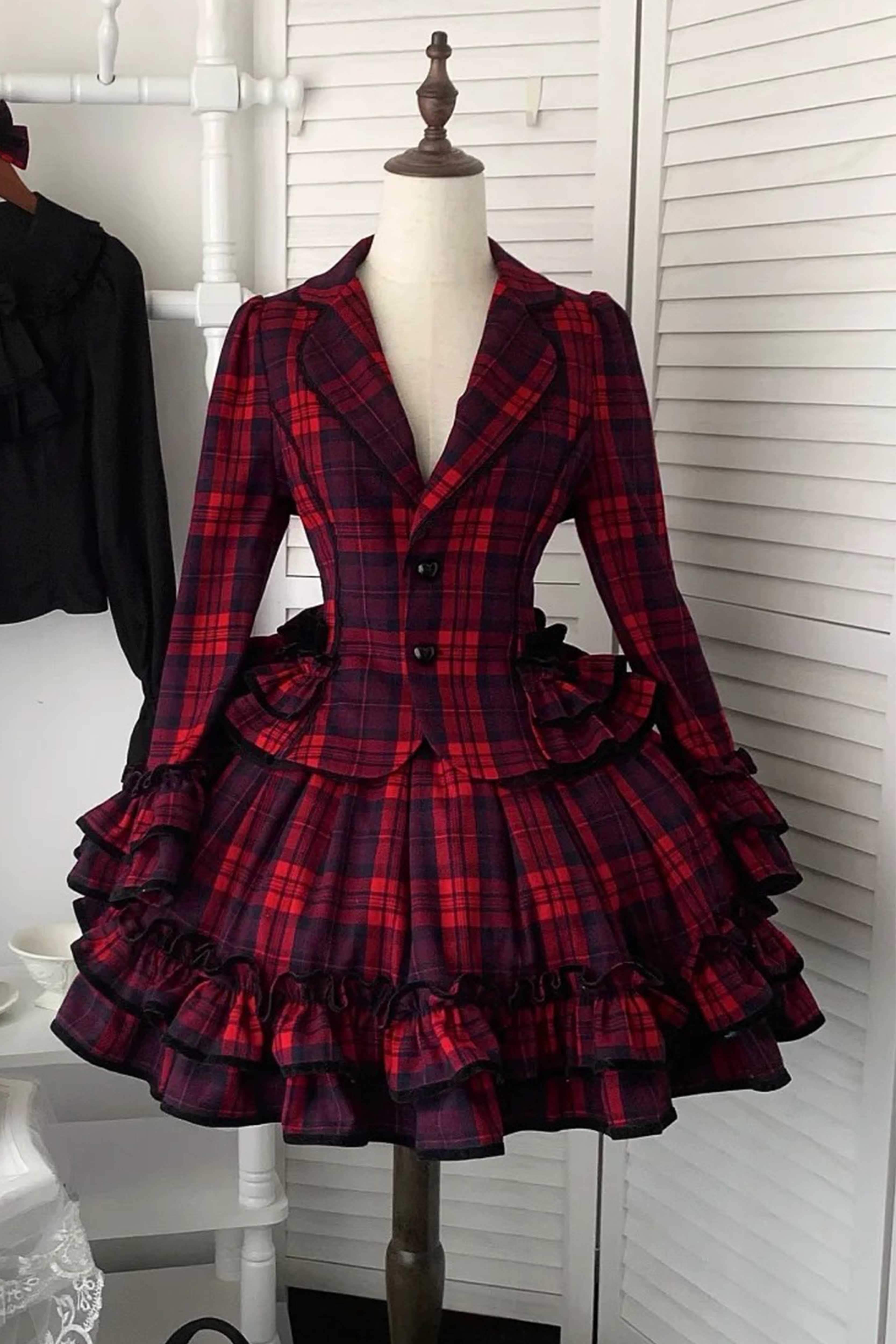 Chris's Notes ジャケット・スカートセット【Sugar Cookies】 – Epetice