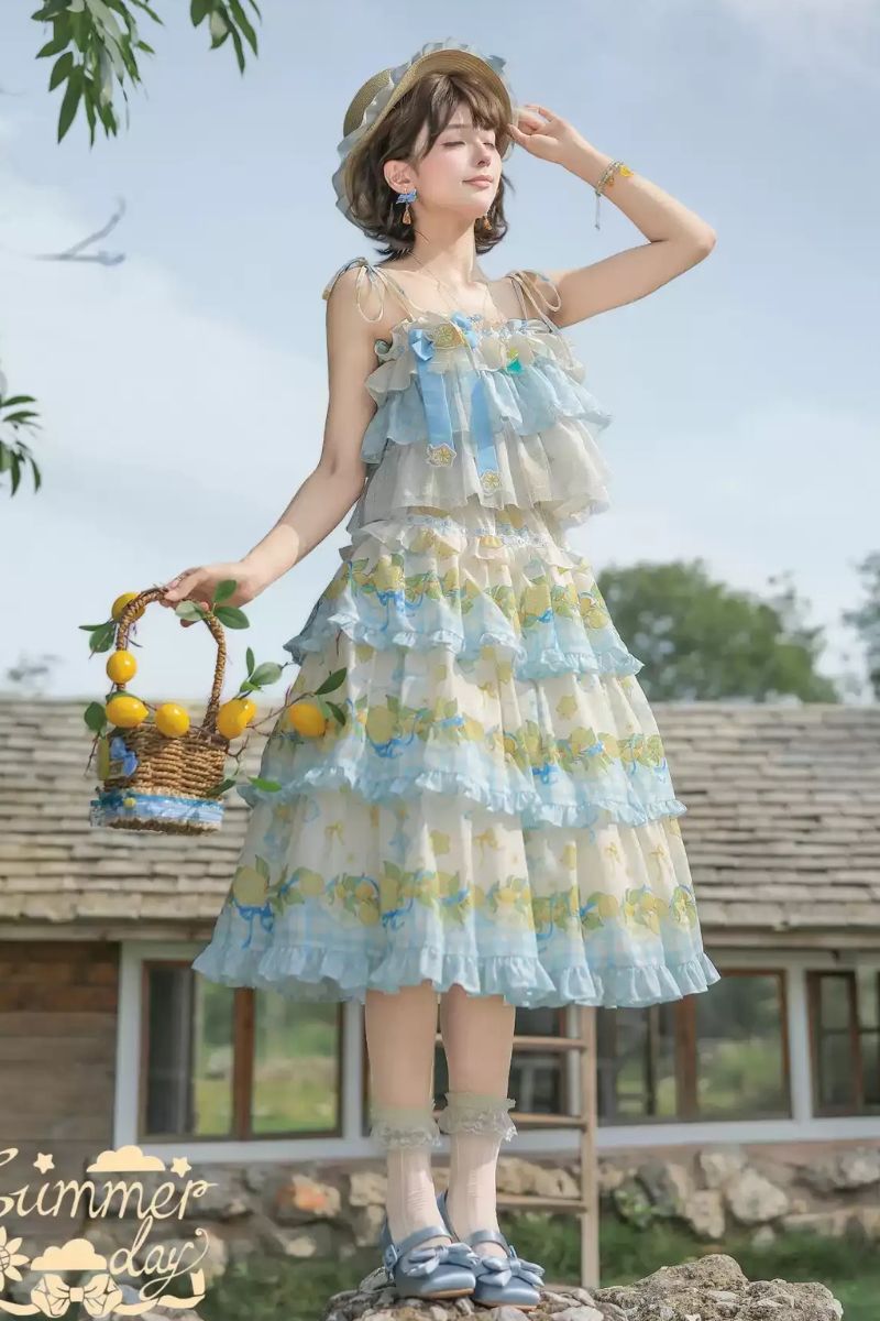 【受注予約~6/28】Icy Lemon トップス・スカート・セットアップ【Summer Day】