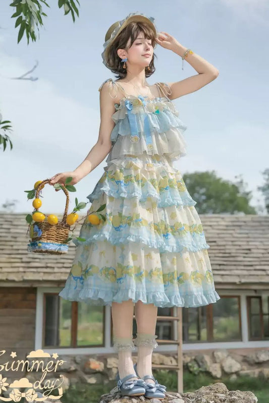 【受注予約~6/28】Icy Lemon トップス・スカート・セットアップ【Summer Day】