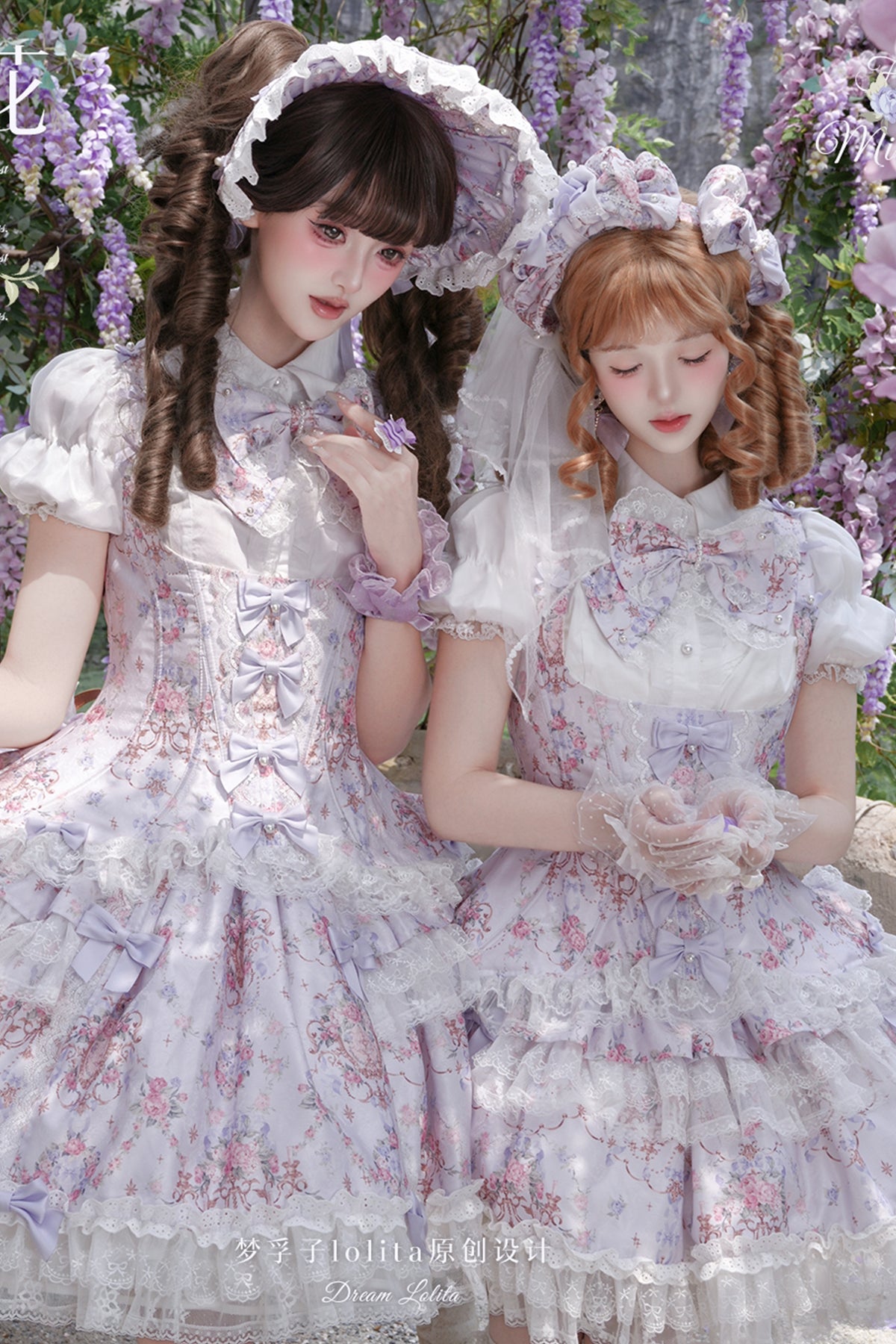 【受注予約~10/28】鏡中花 2026ver. セットアップ【Dream Lolita】