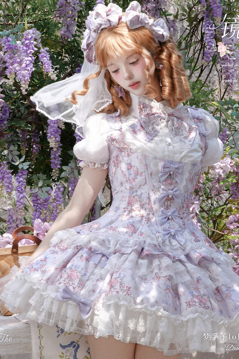 【受注予約~10/28】鏡中花 2026ver. セットアップ【Dream Lolita】