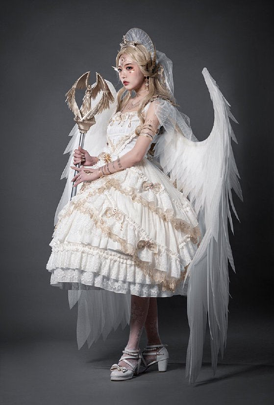 【取り寄せ】ASTORIA 天使と悪魔のジャンパースカート＋ヘアアクセサリーセット【YUPBRO】