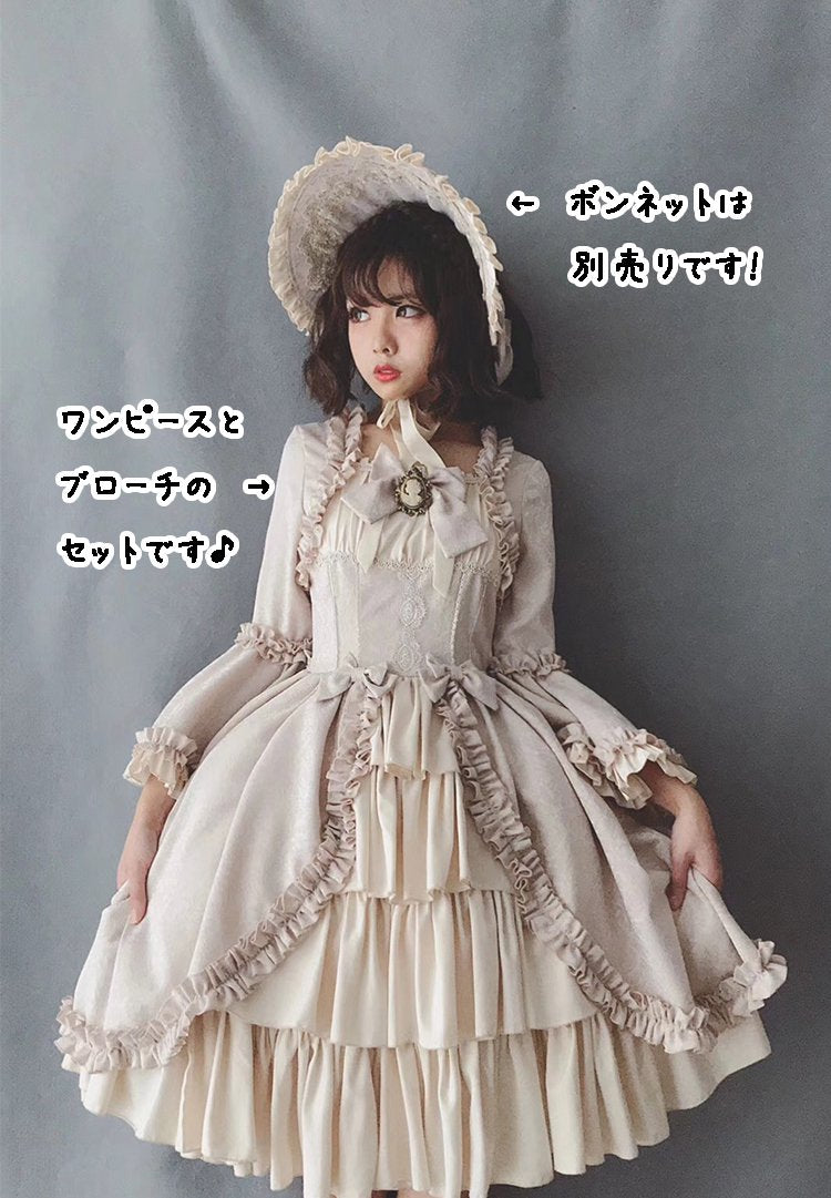 【受注終了/2023年10-12月発送予定】Victorian Dollワンピース【Henrietta】