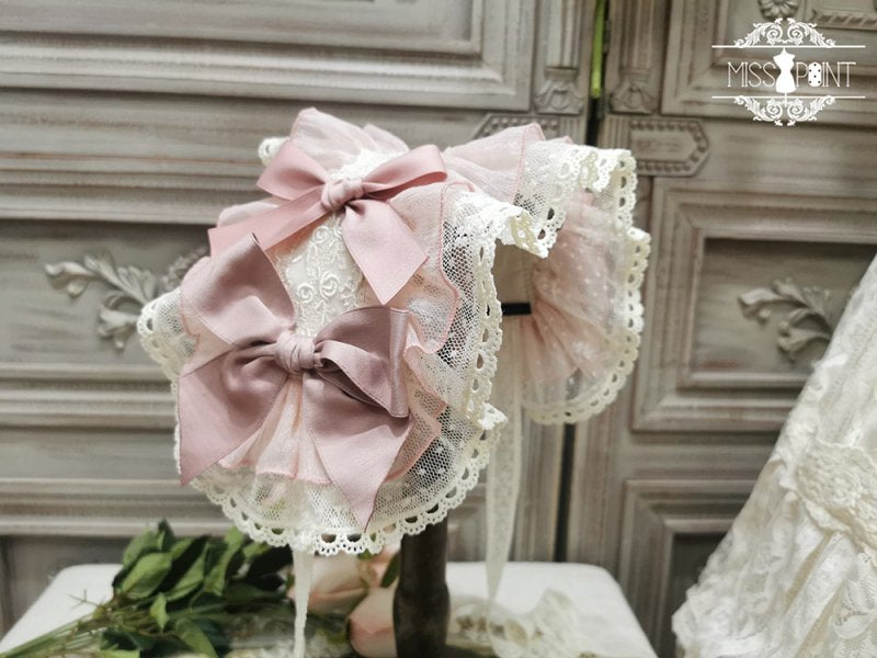 驚きの破格値SALEお纏め専用ピンクベロアの美しいヘッドドレス&ミニョネット コレクション