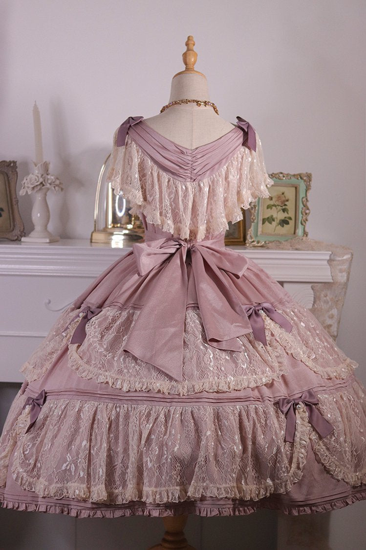 【取り寄せ】Antique Lace ジャンパースカート【Henrietta】