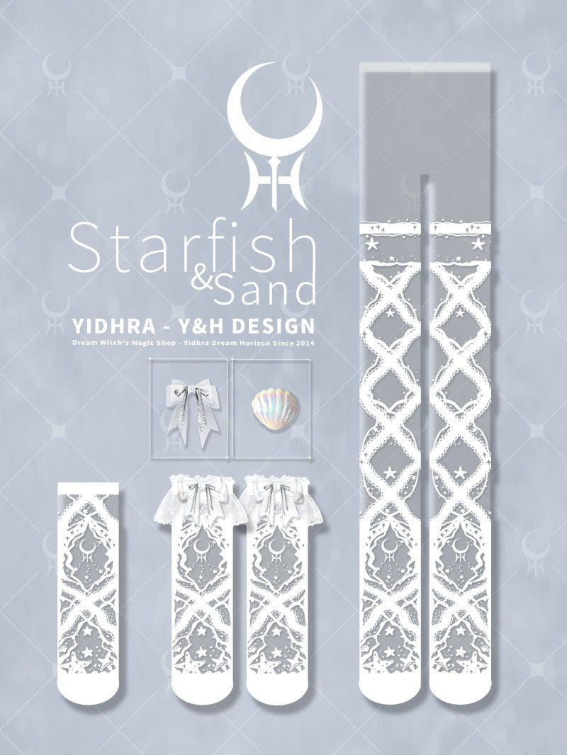 【即納】Starfish and Gravel クルー丈ソックス【Yidhra】