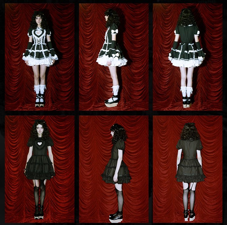【取り寄せ】Ailment Gothic Doll ワンピース【HBreakerxISEYA】