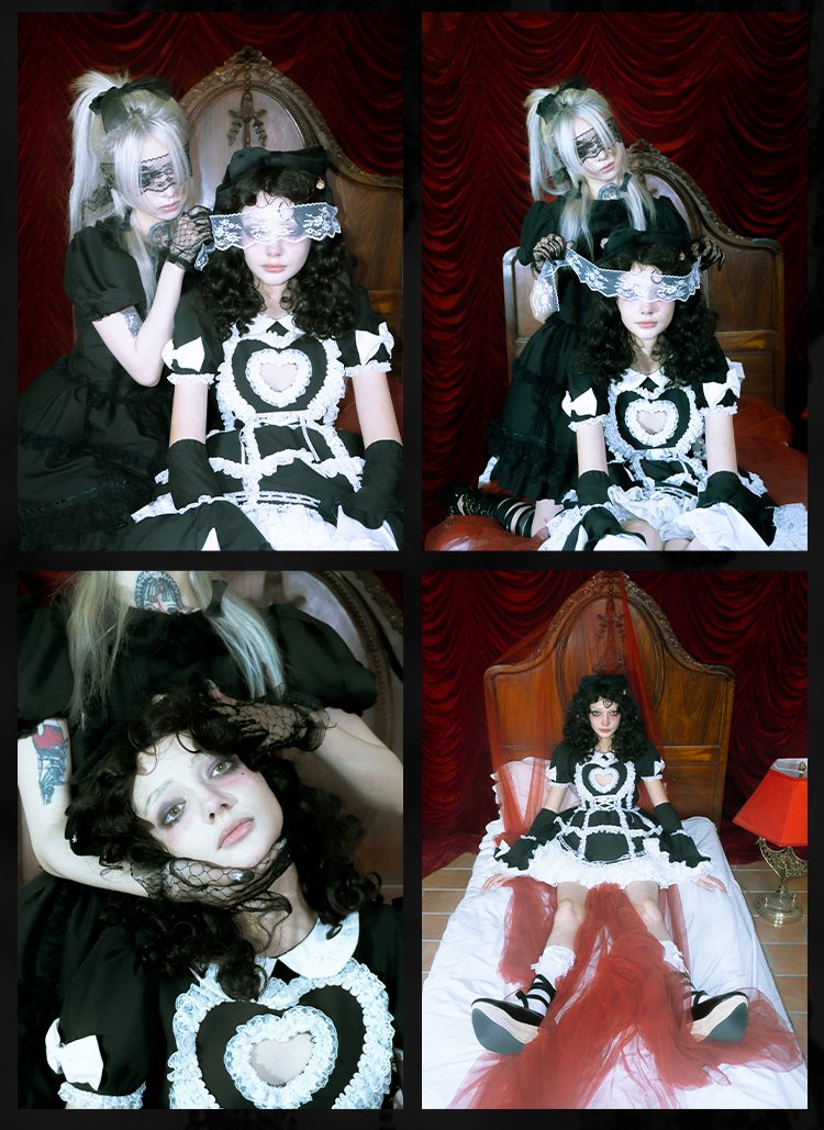【取り寄せ】Ailment Gothic Doll ワンピース【HBreakerxISEYA】