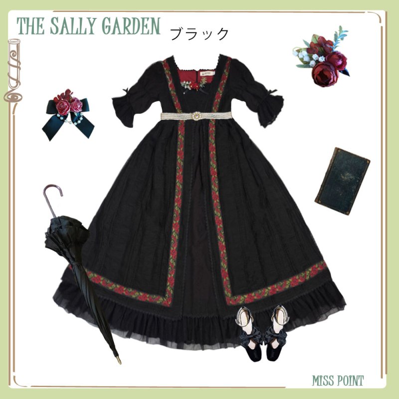 【受注終了/2023年7-9月発送予定】Sally garden1.0 ワンピース【Miss Point】