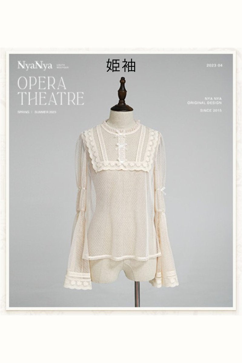 【受注終了/2023年10-12月発送予定】Opera Theatre ブラウス【NyaNya】