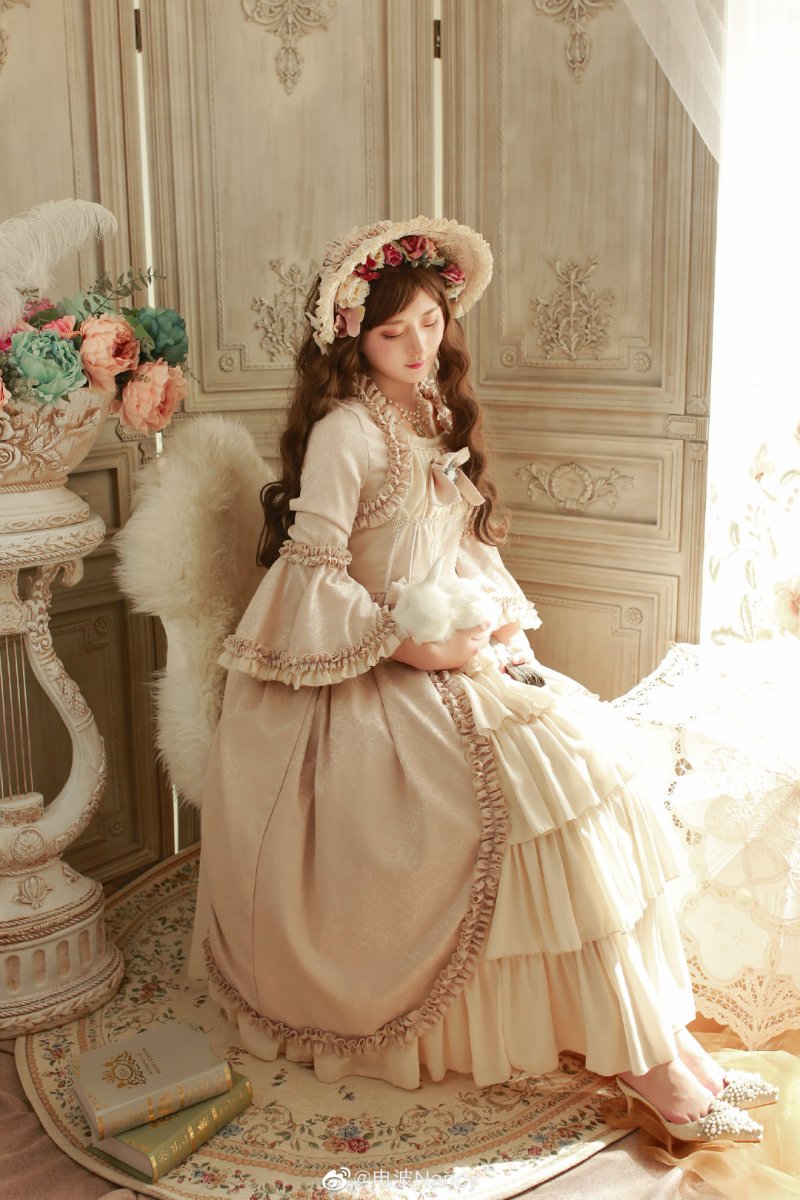 【受注予約~4/29】Victorian Doll ワンピース(2XL-4XL)【Henrietta】