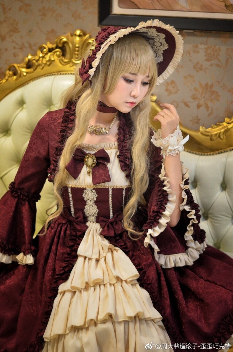 【受注予約~8/31】Victorian Doll ワンピース(2XL-4XL)【Henrietta】