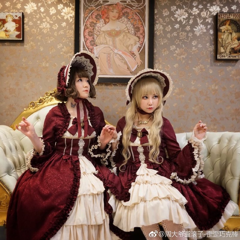 【受注予約~8/31】Victorian Doll ワンピース(2XL-4XL)【Henrietta】