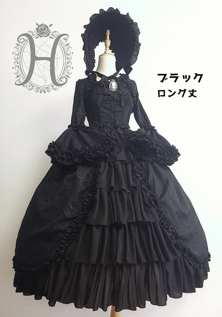 【受注予約~8/31】Victorian Doll ワンピース(2XL-4XL)【Henrietta】