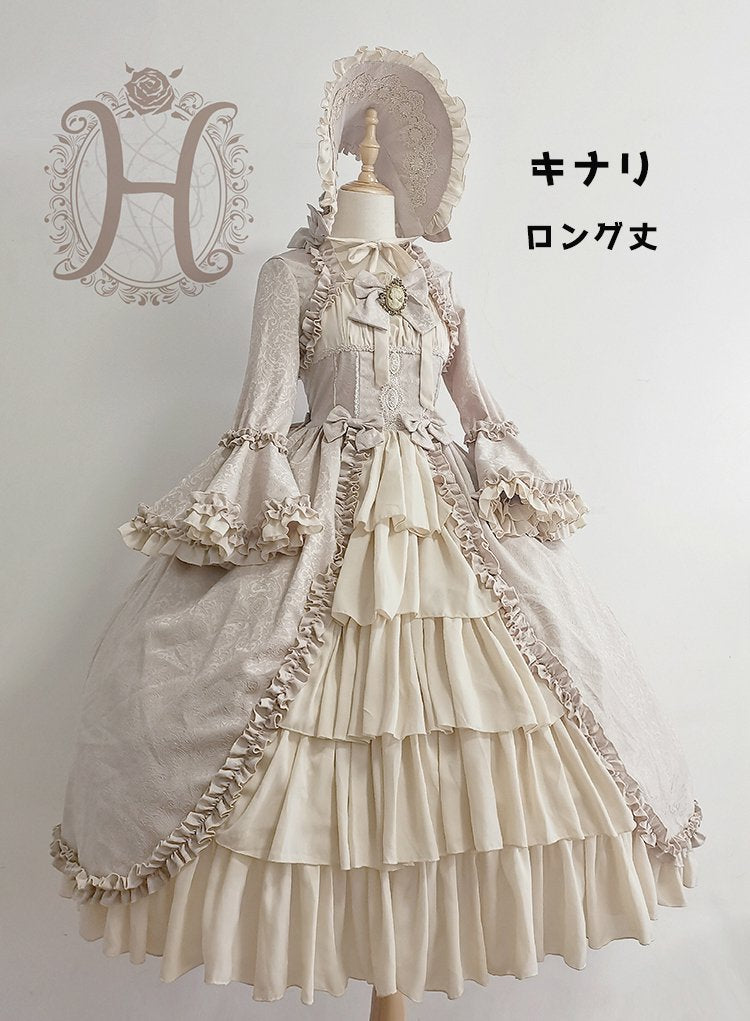 受注予約~8/31】Victorian Doll ワンピース(2XL-4XL)【Henrietta 