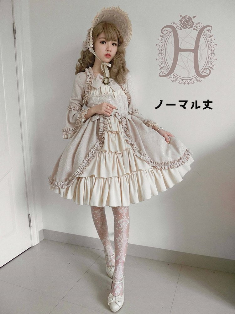 【受注予約~8/31】Victorian Doll ワンピース(2XL-4XL)【Henrietta】