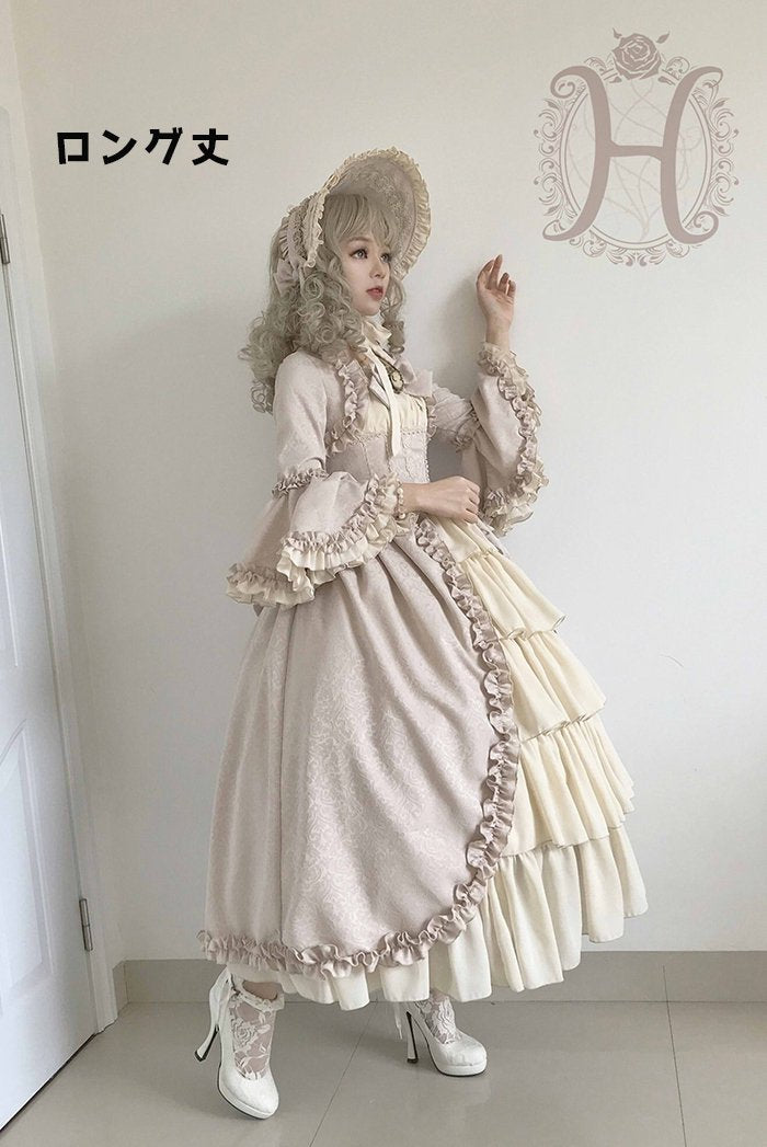 【受注予約~4/29】Victorian Doll ワンピース(2XL-4XL)【Henrietta】