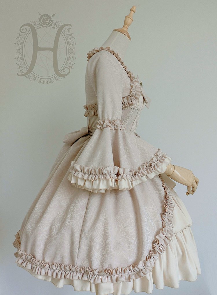 【受注予約~8/31】Victorian Doll ワンピース(2XL-4XL)【Henrietta】